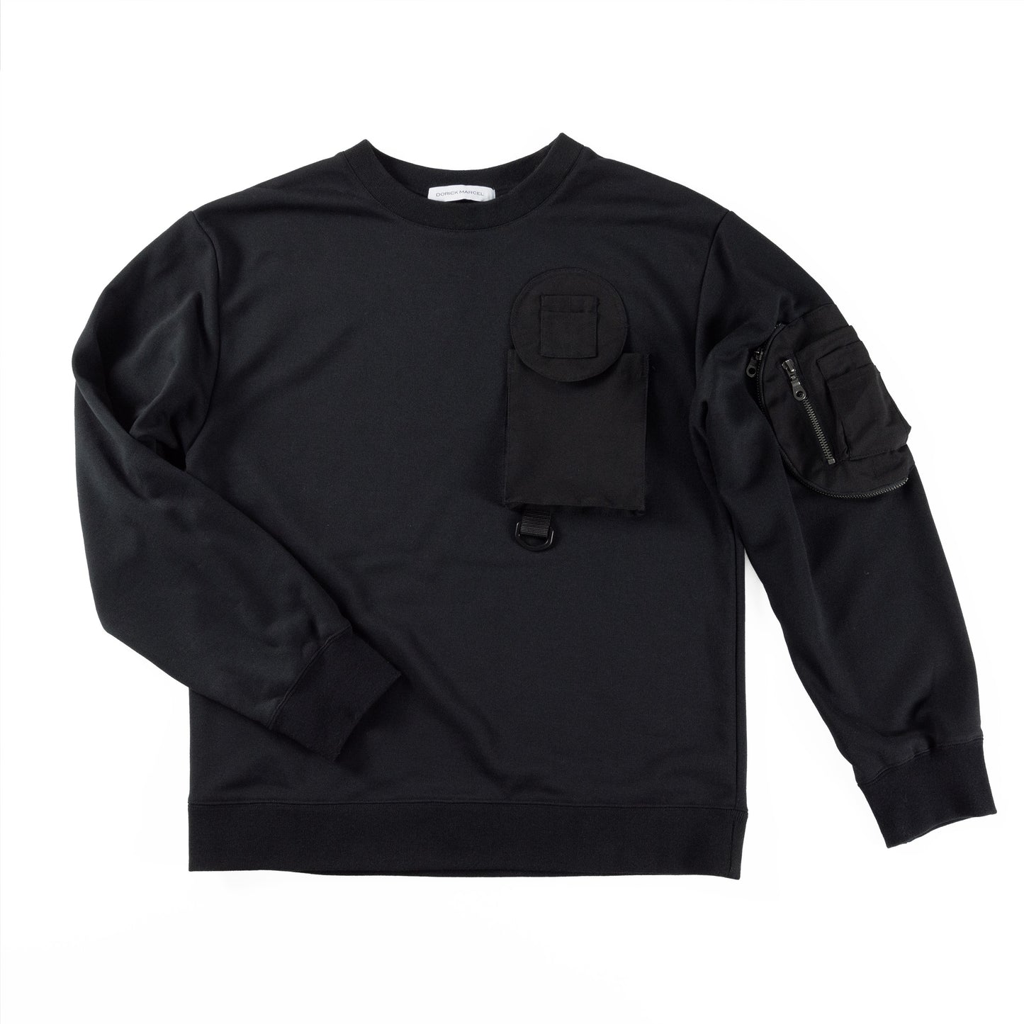 MULTI POCKET MA-1 SWEATSHIRT